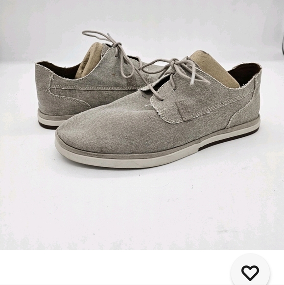Rockport CH9281 Mens Austyn Grey Lace Up Plain Toe Canvas Oxford Shoe Size 8 main image 9